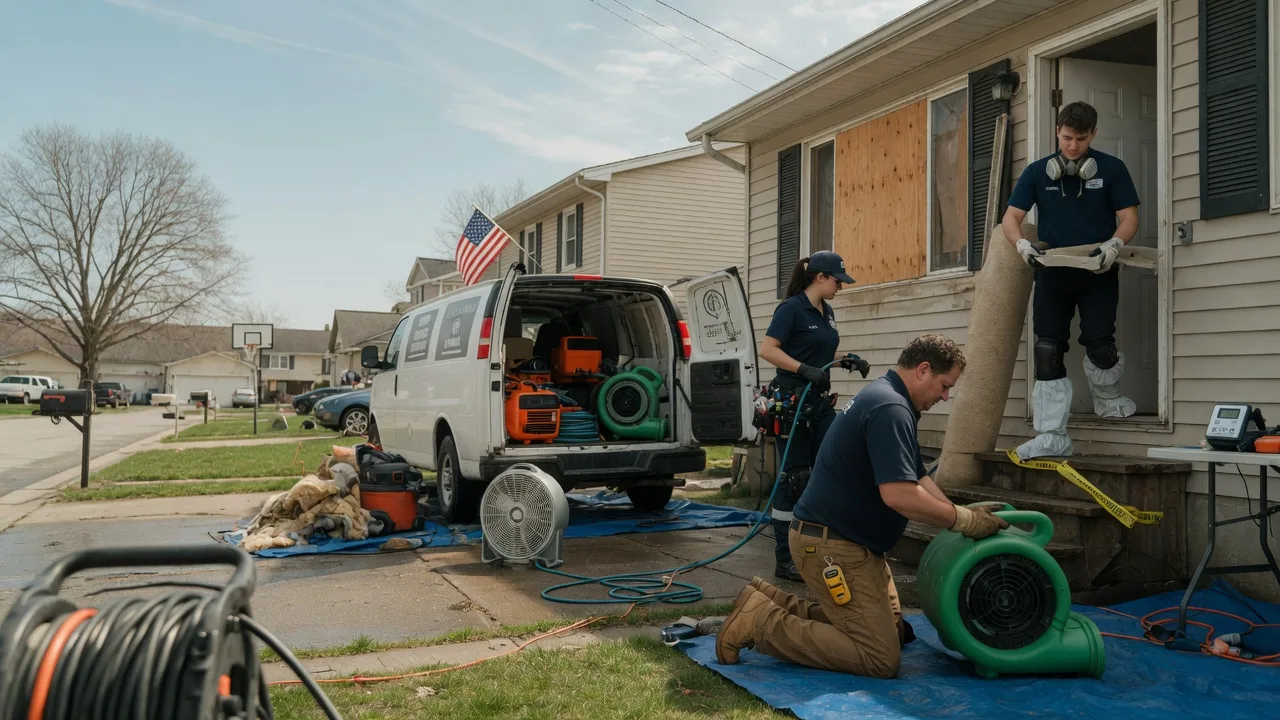 Water Damage Restoration in Gilbert, AR near me